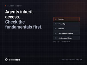 AI Agent Readiness Is an IAM Fundamentals Problem: A Five-Point Self-Assessment for 2026