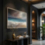 original art hall decor