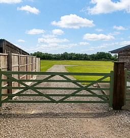 Entrance to the field