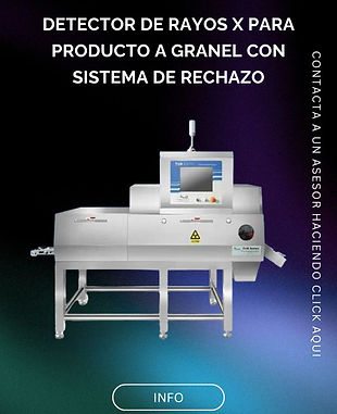 detector rayos x arandano congelado