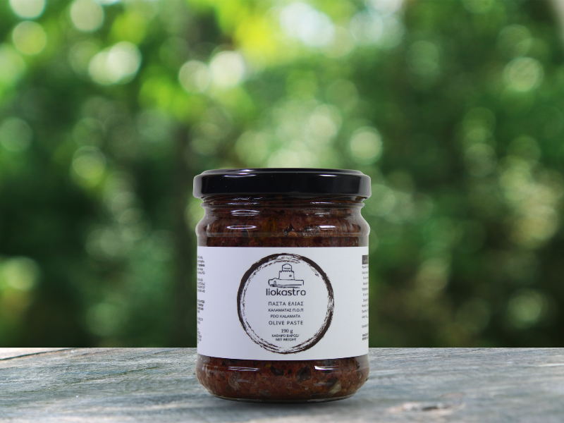 Πάστα ελιάς Liokasto Γυάλινο Βάζο