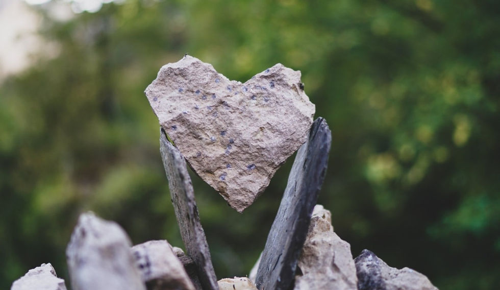 coeur pierre nature