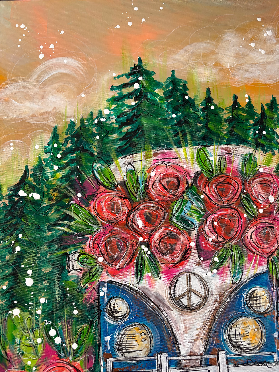 Miniature : À COEUR OUVERT / 24'' X 36''
