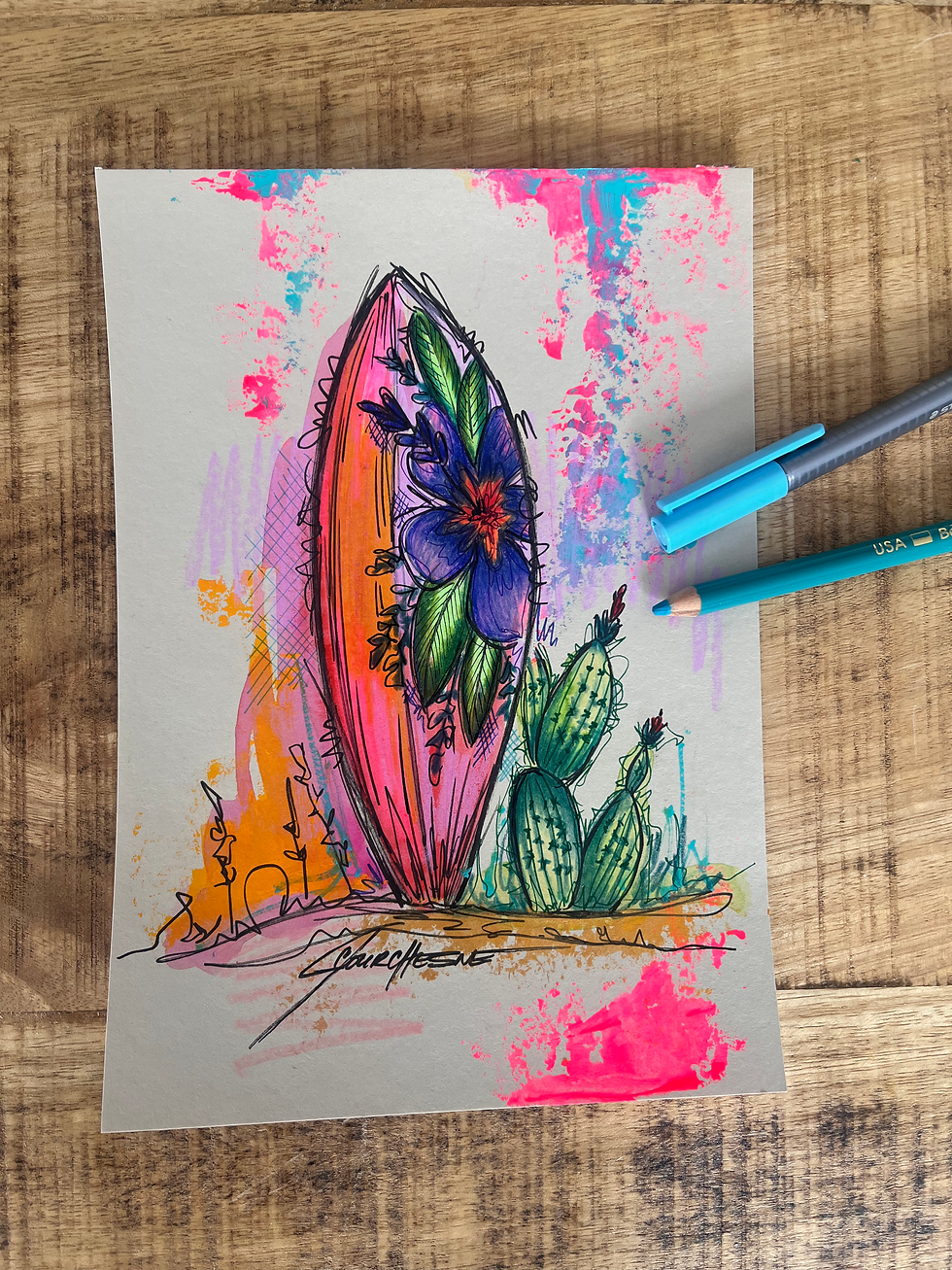 Miniature : SE SENTIR LIBRE / 5,8'' X 8,3''