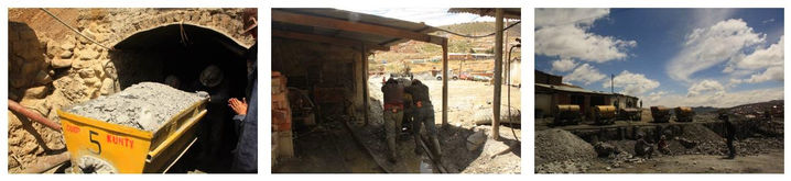 Potosi...visiting the mine at Cerro Rico, Bolivia