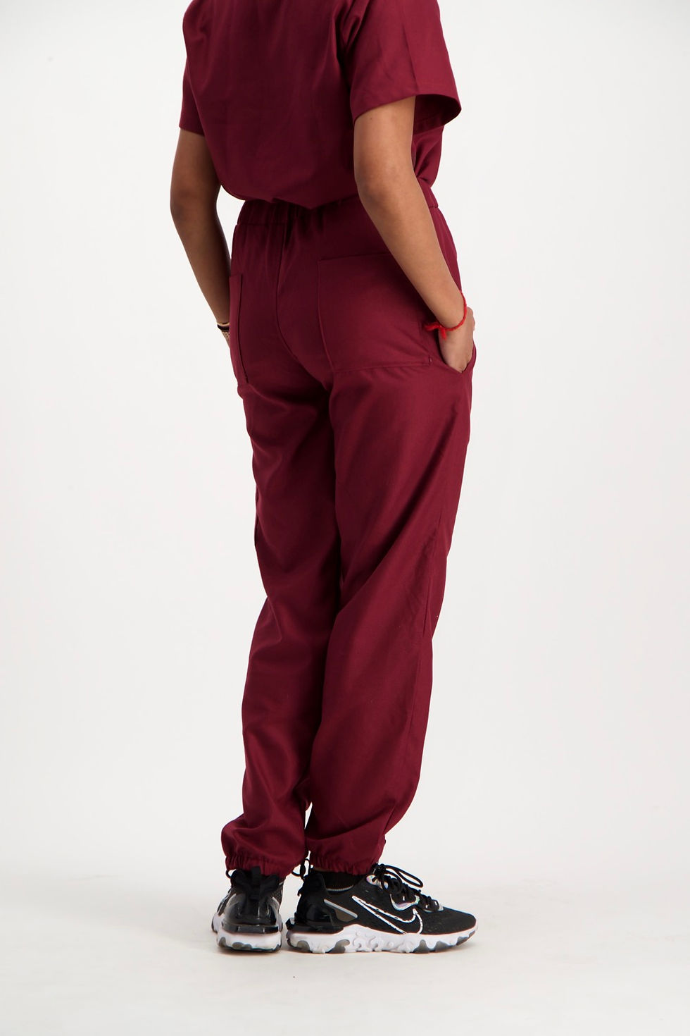 Thumbnail: Maroon Essential Scrub Pants