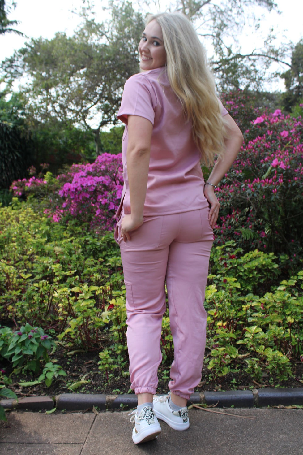 Thumbnail: Pink Active Scrub Pants