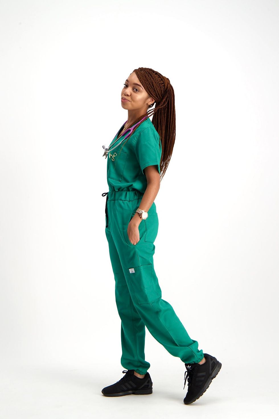 Thumbnail: Green Essential Scrub Pants
