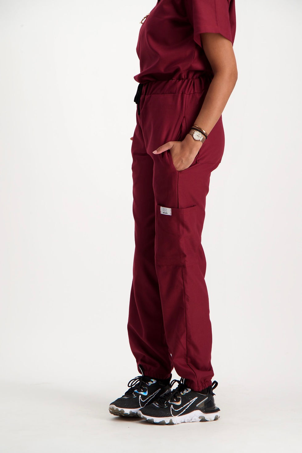 Thumbnail: Maroon Essential Scrub Pants