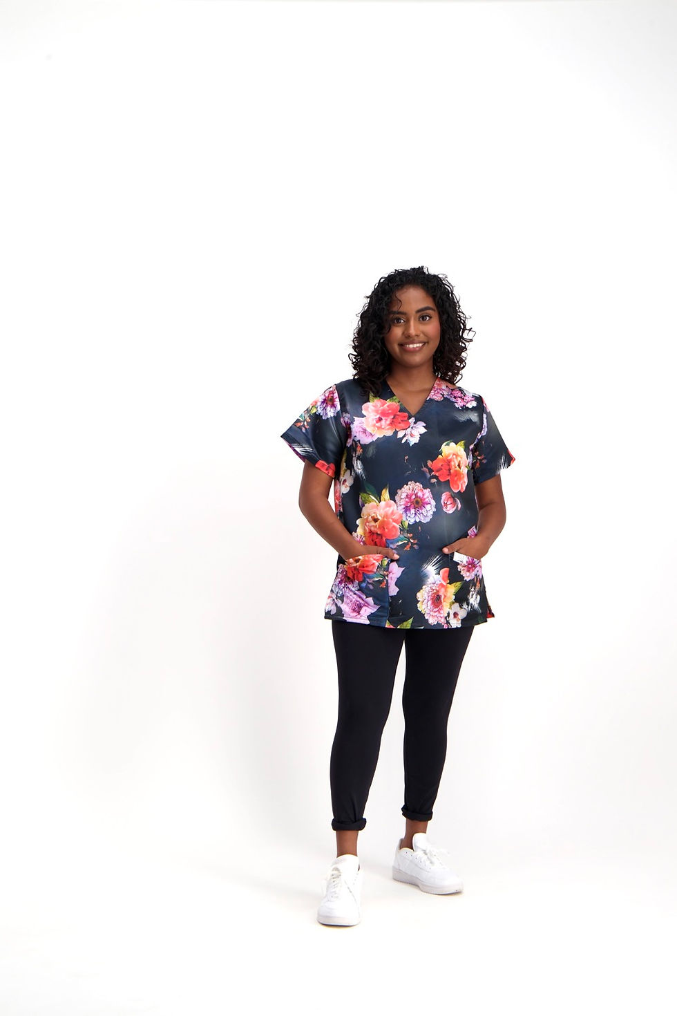 Thumbnail: Hydrangea Scrub Top