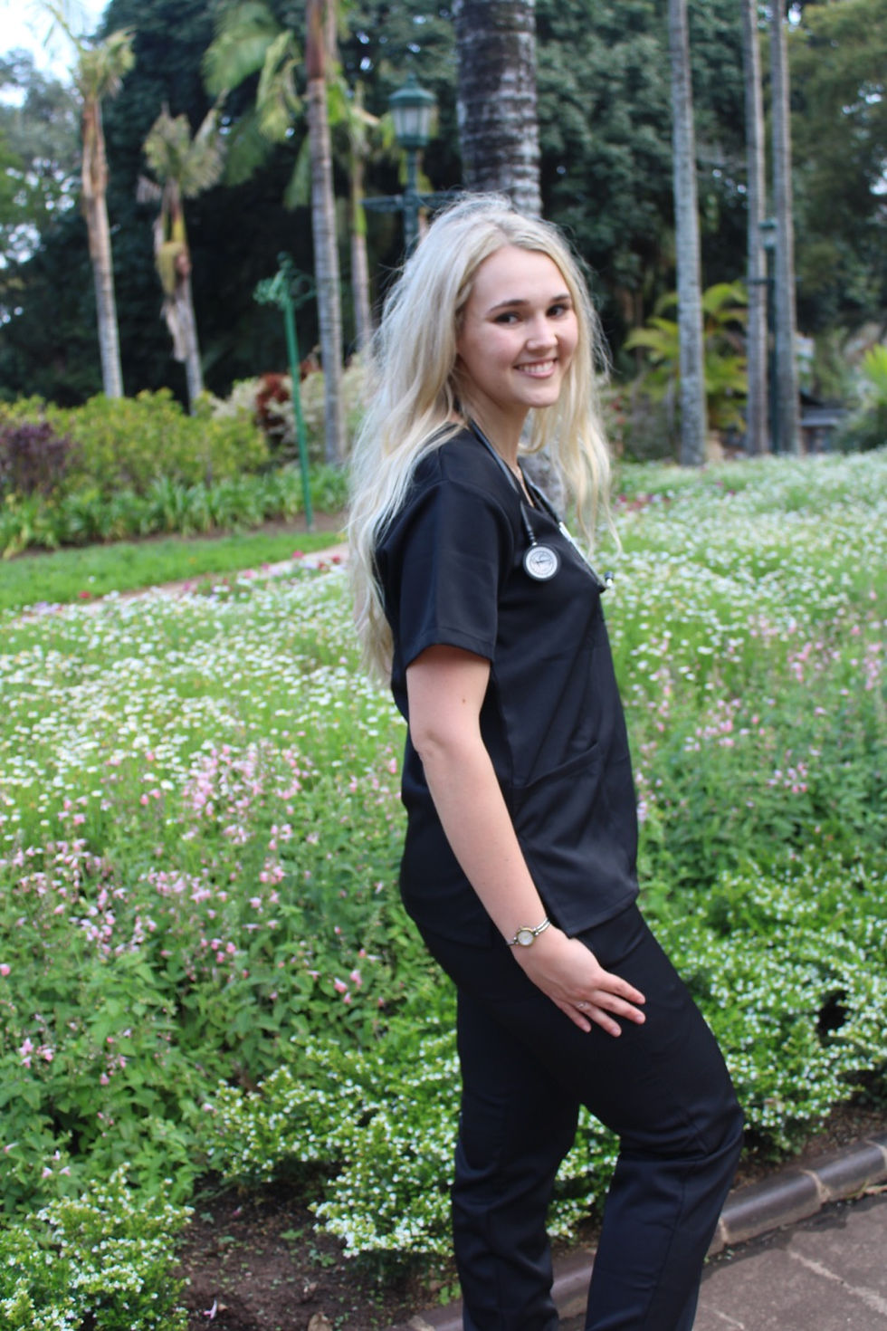 Thumbnail: Black Active Scrub Top