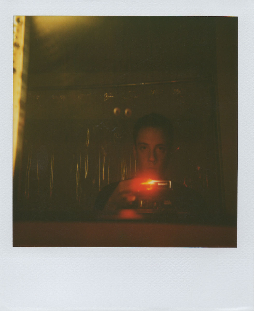 self portrait / googly eyes