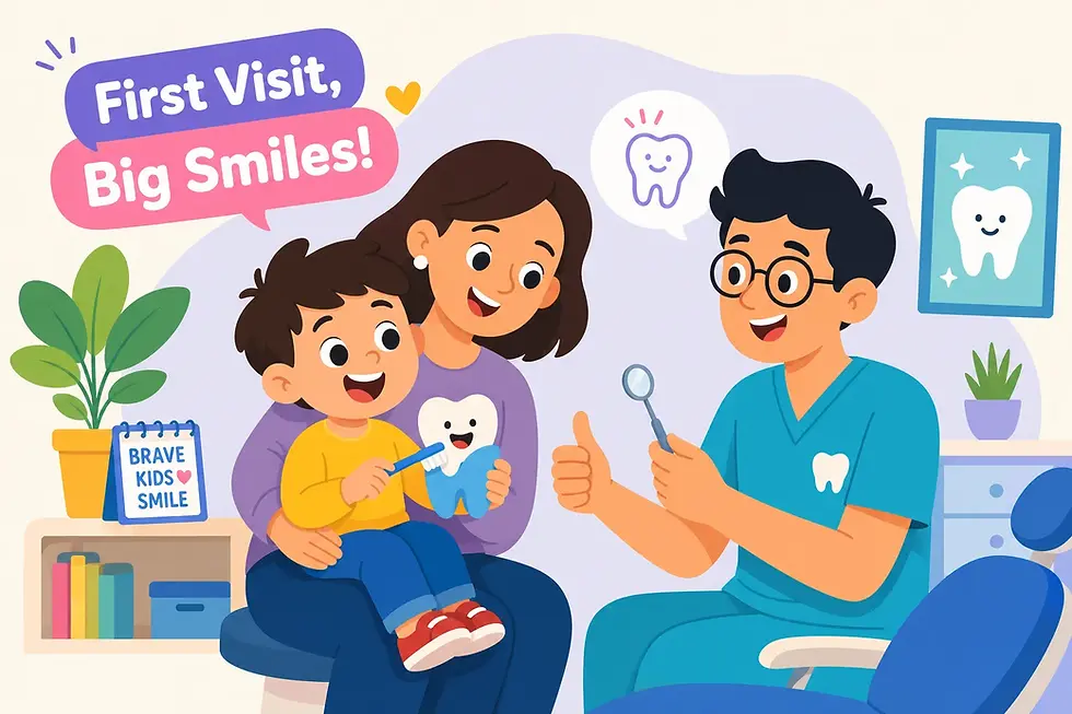 How to prepare your child for Dentist visit