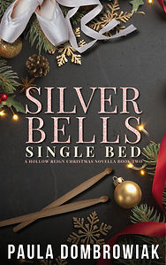 Silver Bells, Single Bed by Paula Dombrowiak, steamy rockstar romance, book cover