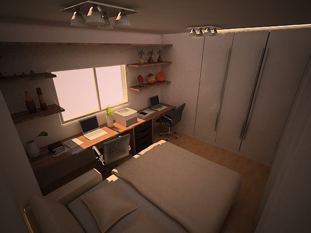 Escritorio / Quarto Hospedes