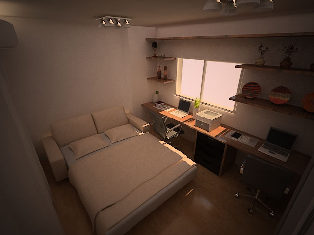 Escritorio / Quarto Hospedes