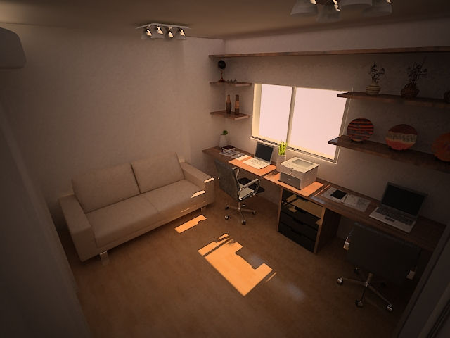 Escritorio / Quarto Hospedes