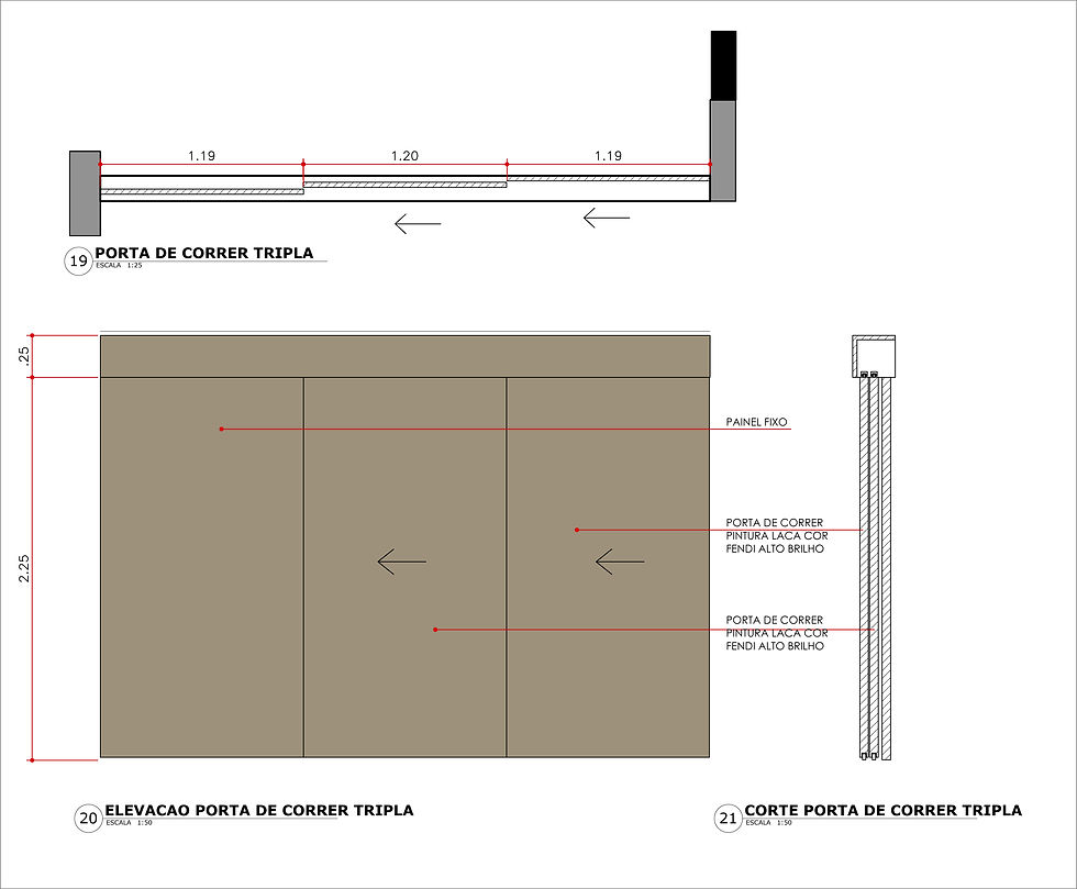 SLIDING DOOR DETAIL
