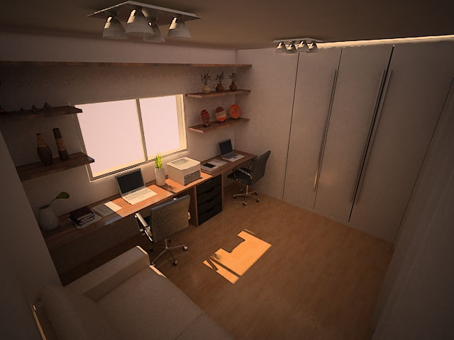 Escritorio / Quarto Hospedes