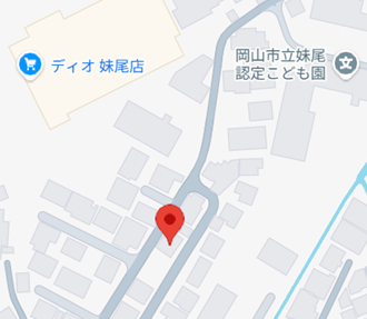 助産院の周辺地図