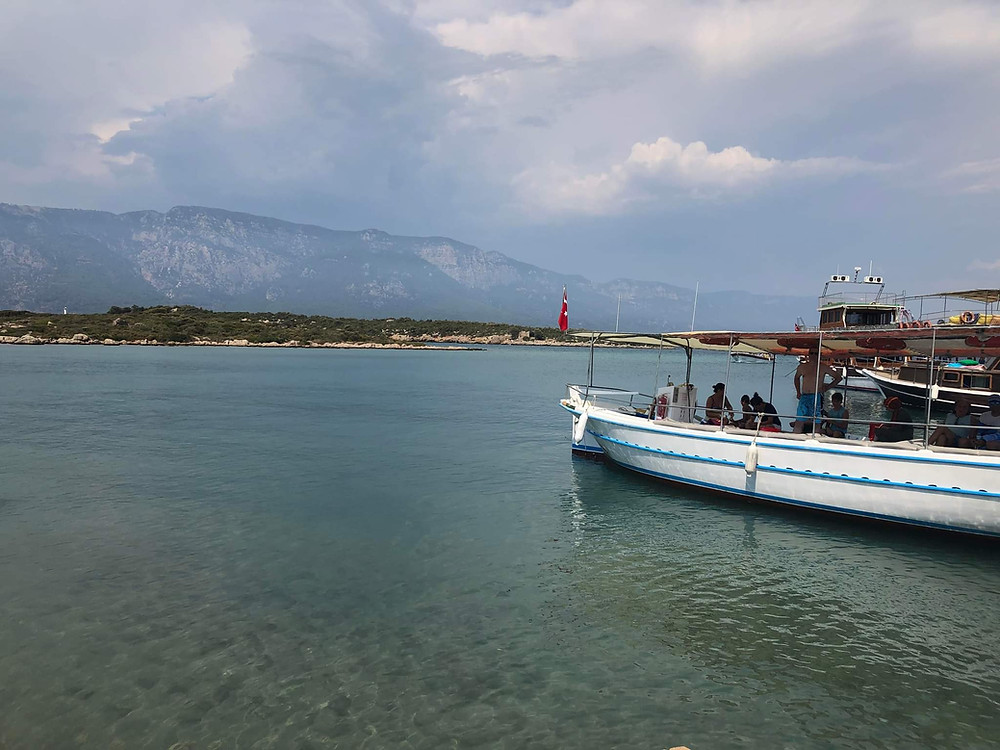 Sedir Island, Mugla Province, Turkey, Aegean Sea, Mediterranean Sea. Sedir Island Boat Ride Excursion