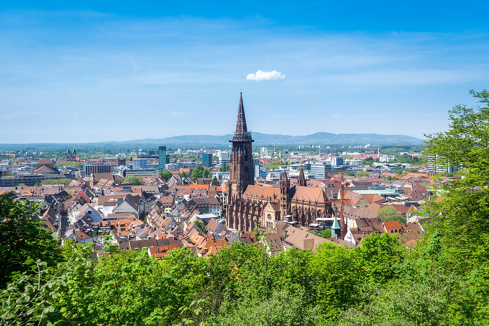 Freiburg Germany Hilltop View