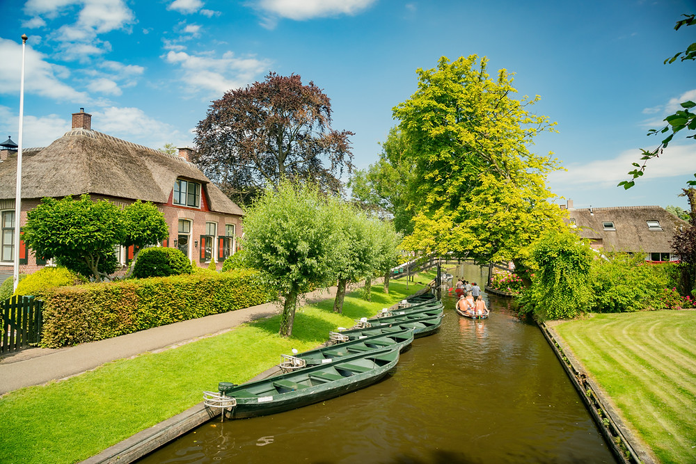 Giethoorn, Nederlands, Netherlands, Holland, Giethoorn Netherlands