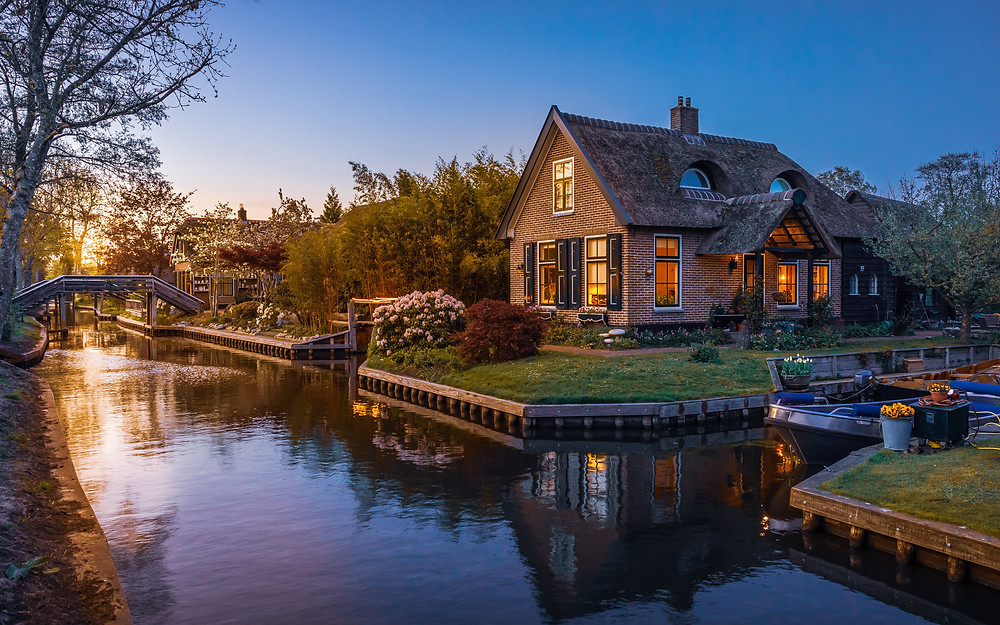Giethoorn, Nederlands, Netherlands, Holland, Giethoorn Netherlands