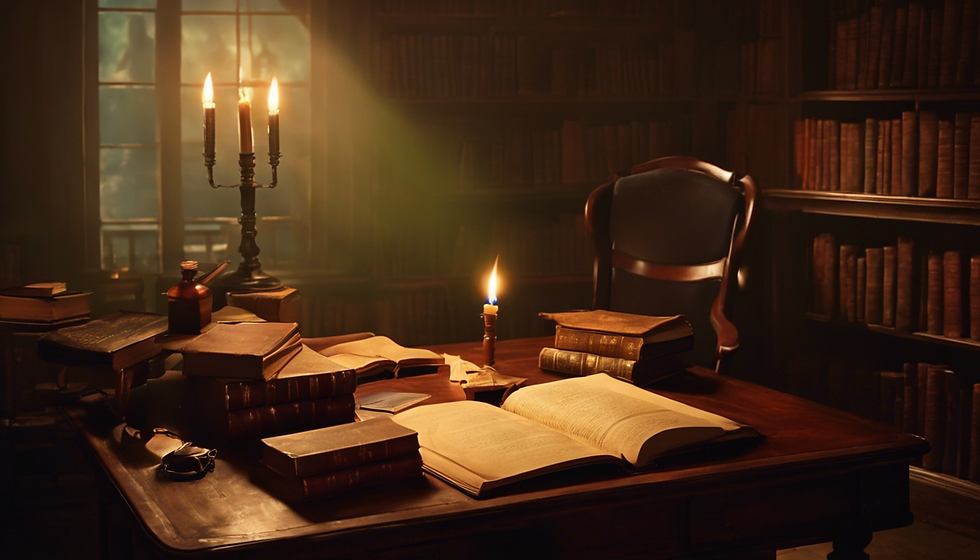 Dark Academia Mystery Night