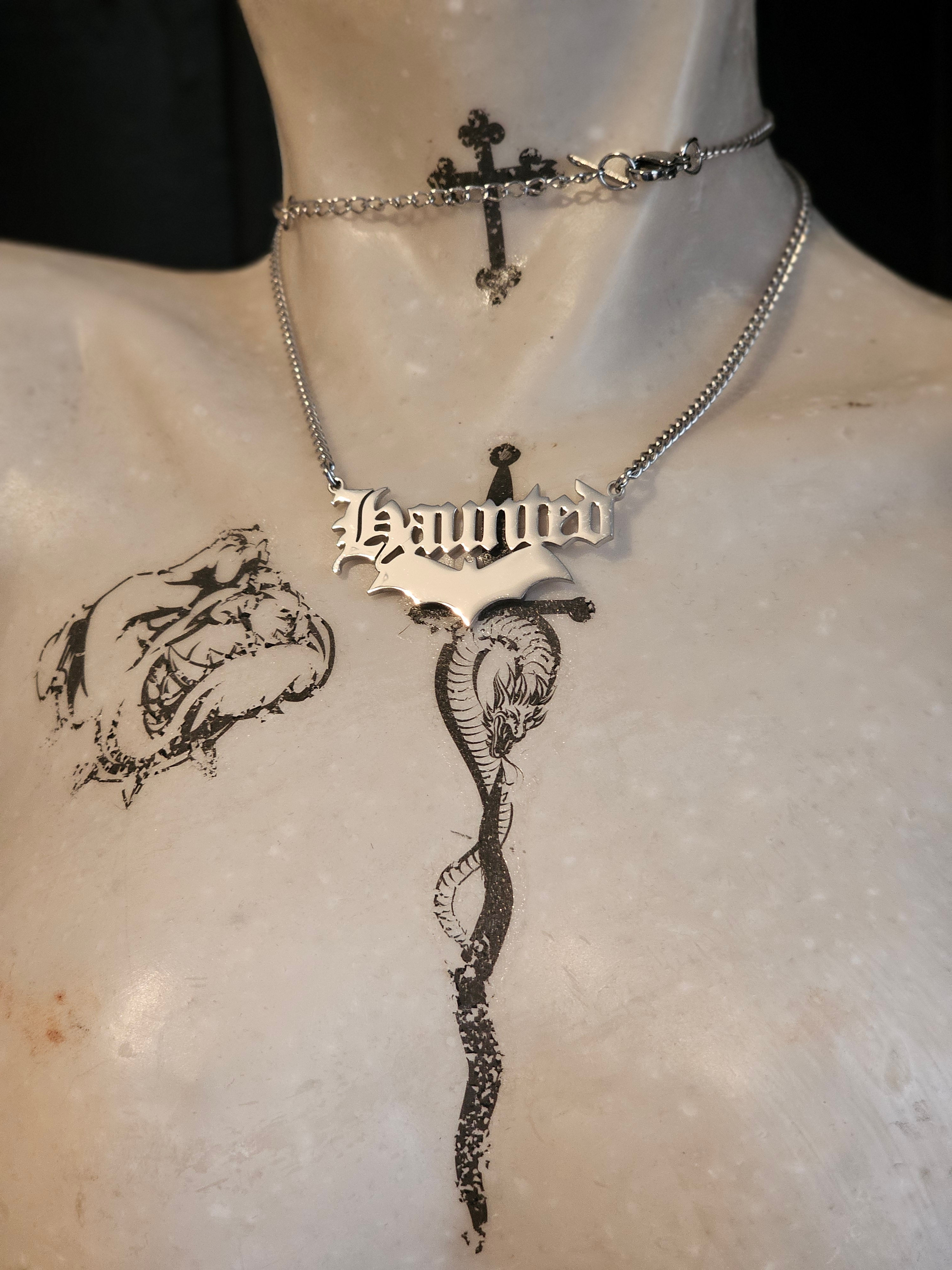 Stainless Steel Haunted Necklace