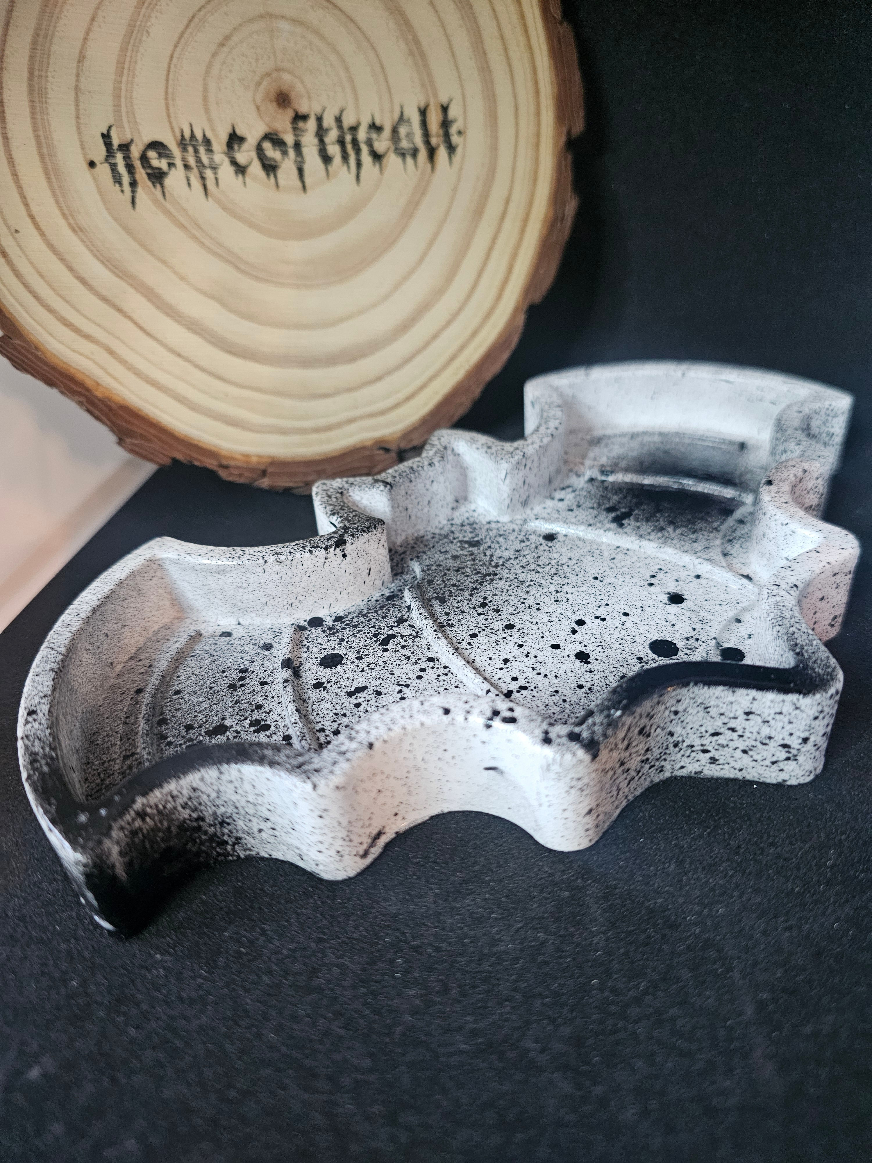 Bat Jewellery Tray - Splatter effect