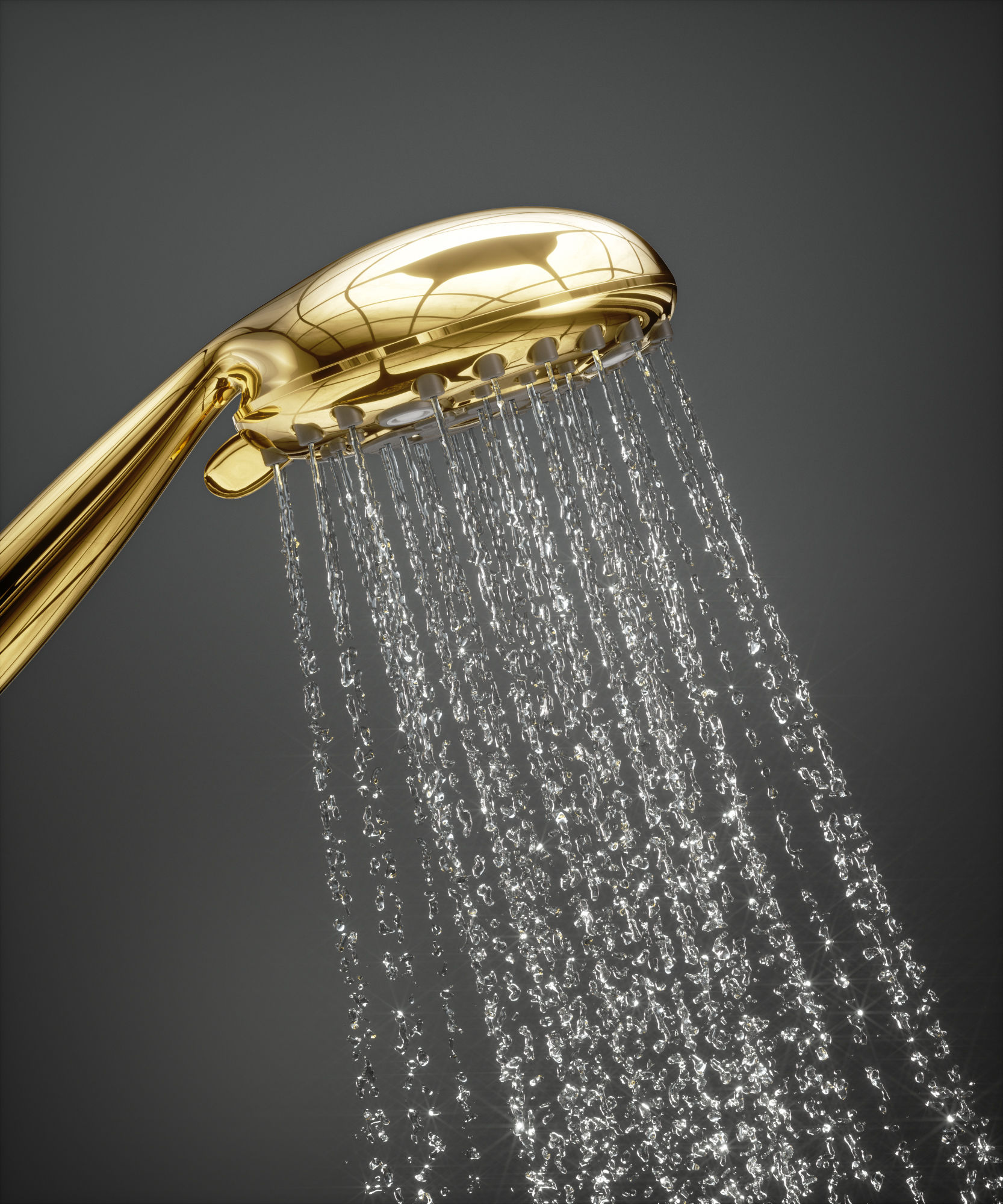 Aquarius Mist polished brass