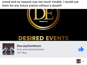 Life @ Desired Events