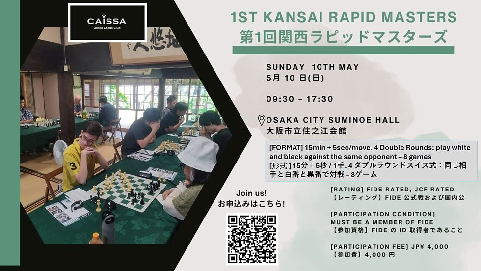 1st Kansai Rapid Masters
