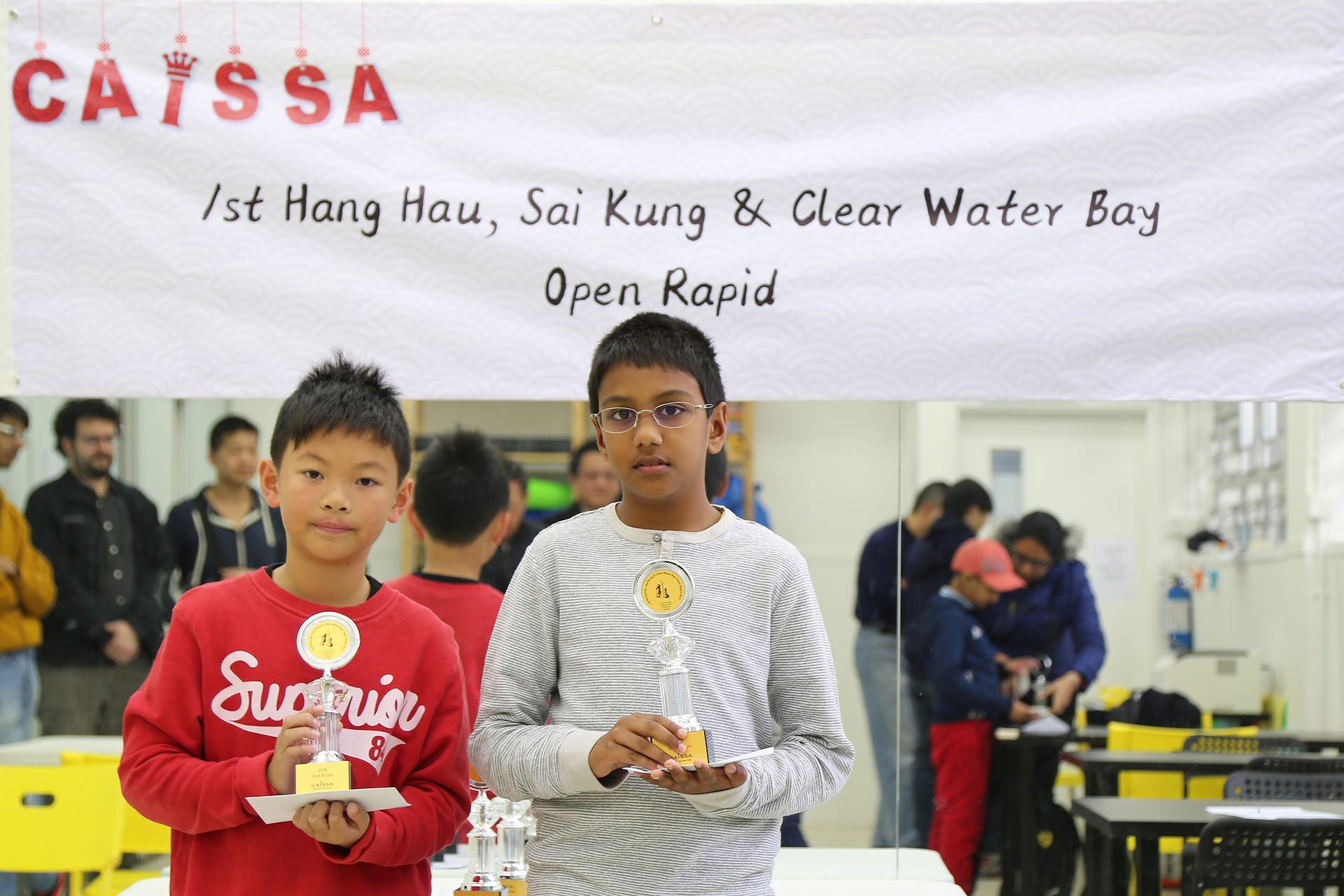 Prize Winners U10 Hang Hau Rapid Chess Open
