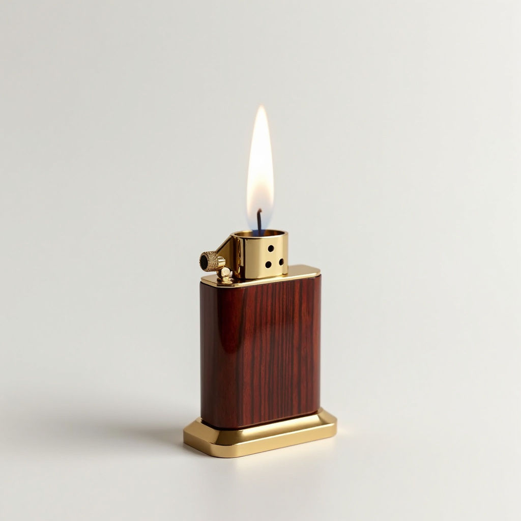 Mahogany Table Lighter