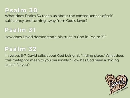 Week Eleven, Day Four