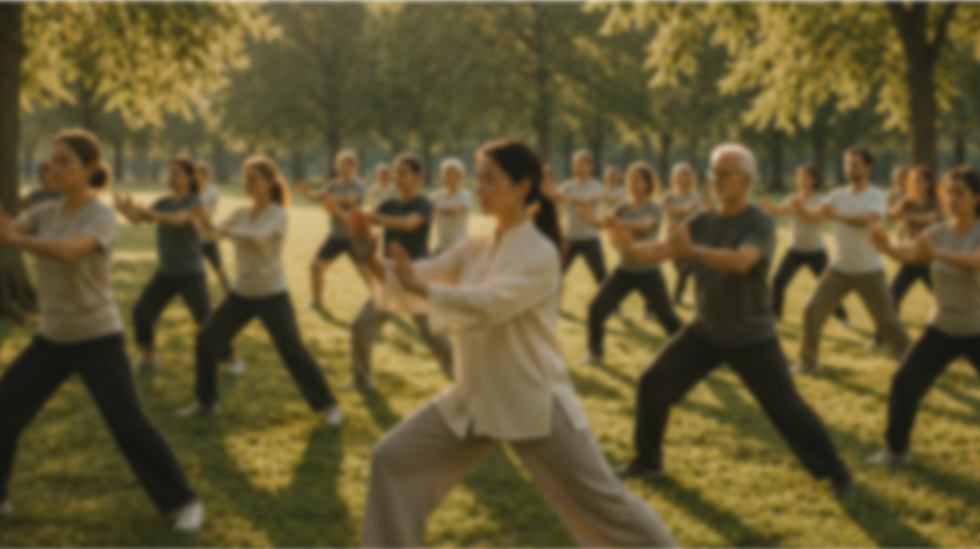 Pratique du Qi Gong : mouvement lent et respiration consciente