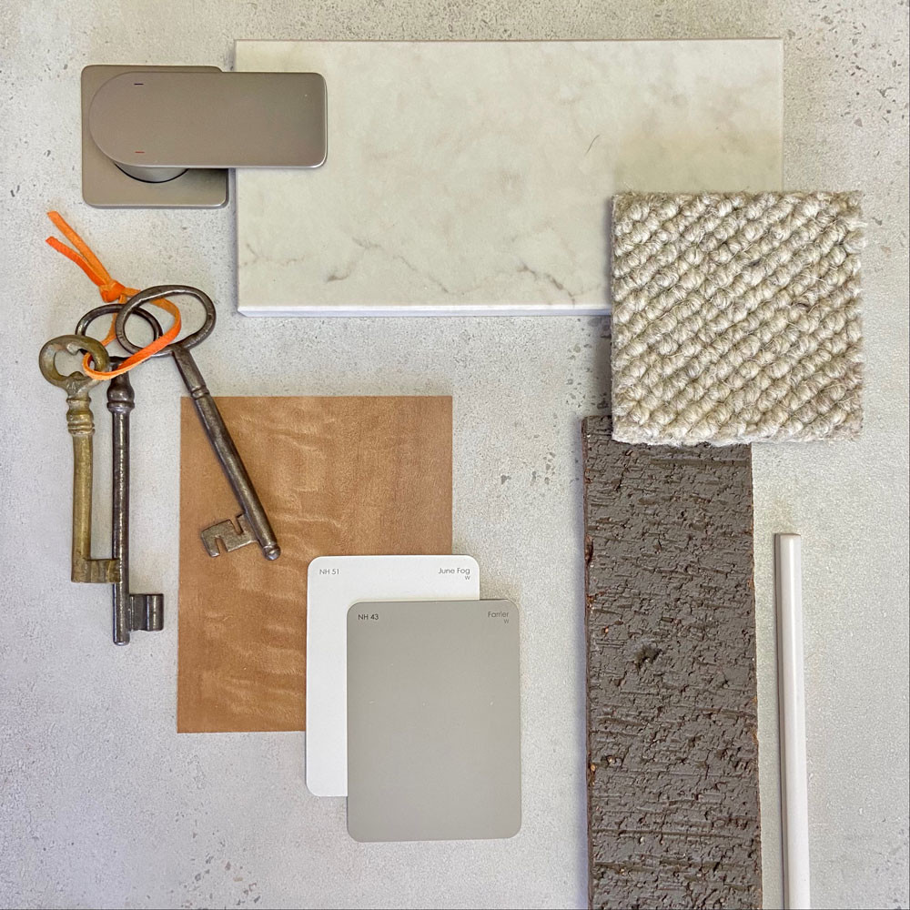flatlay for a contemporary look
