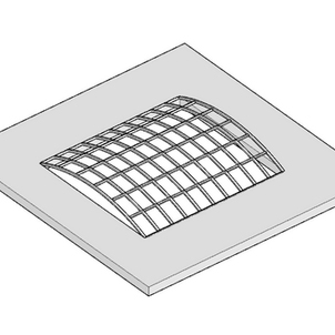 스케치업 곡면 유리 프레임 정렬 방법 l 루비 없이 기본 기능으로 해결하는 방법