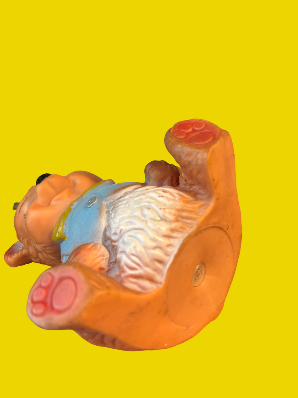 Miniature : Jouet en plastique souple ours en peluche Rubbertoys vintage des années 1960 vue 4