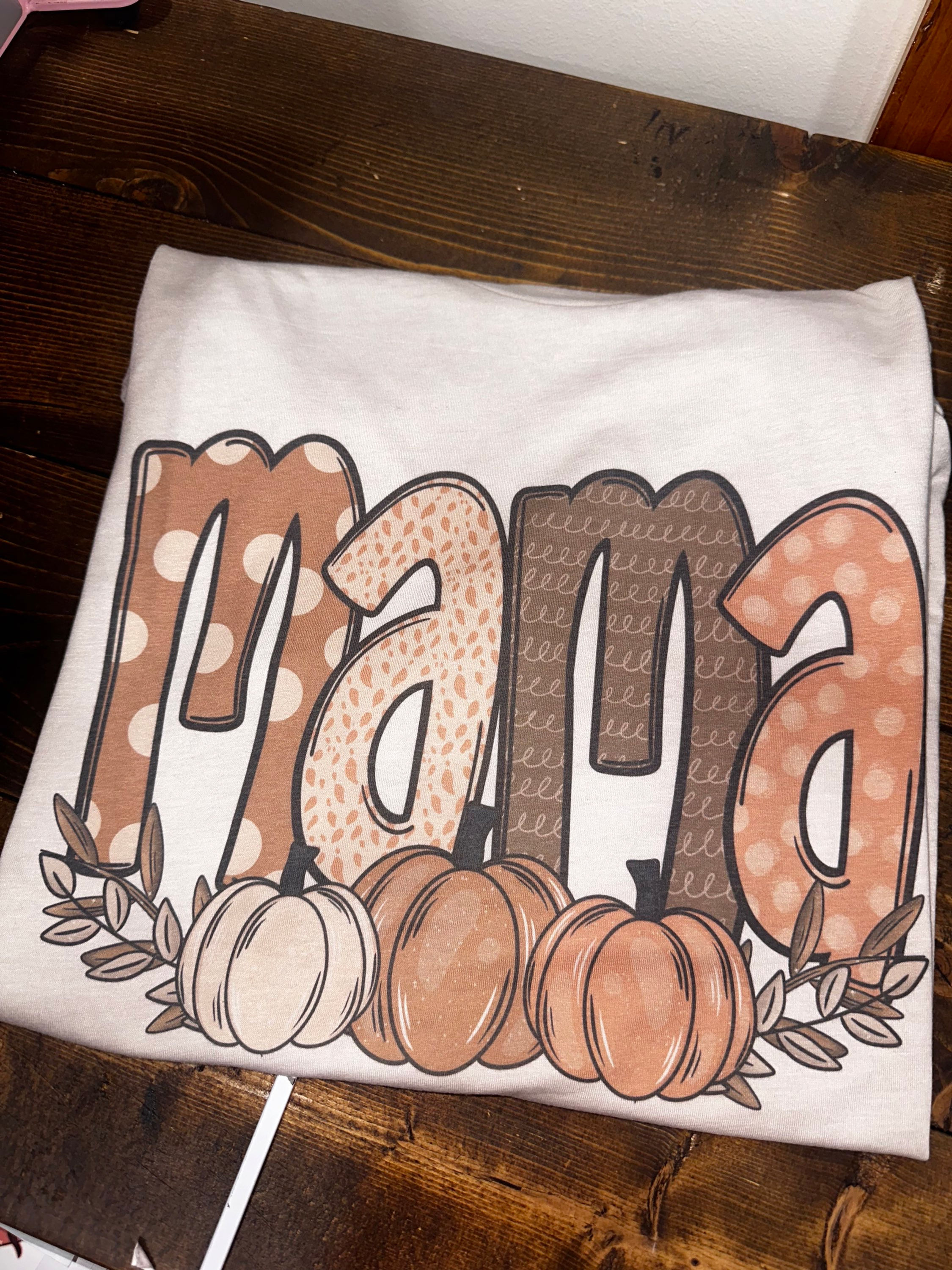 Pumpkin polka mama 