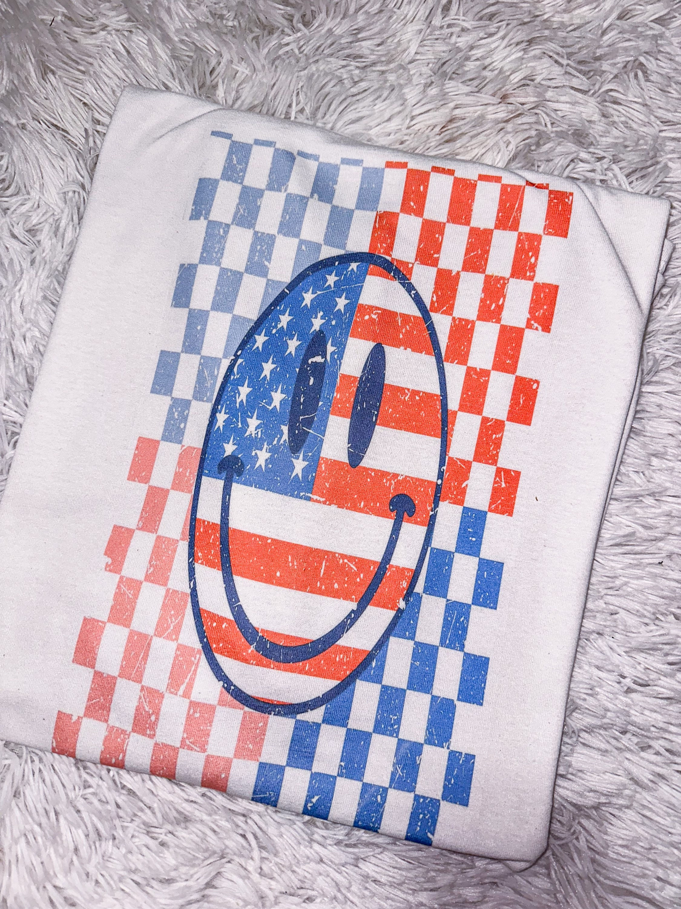 Patriotic smiley 