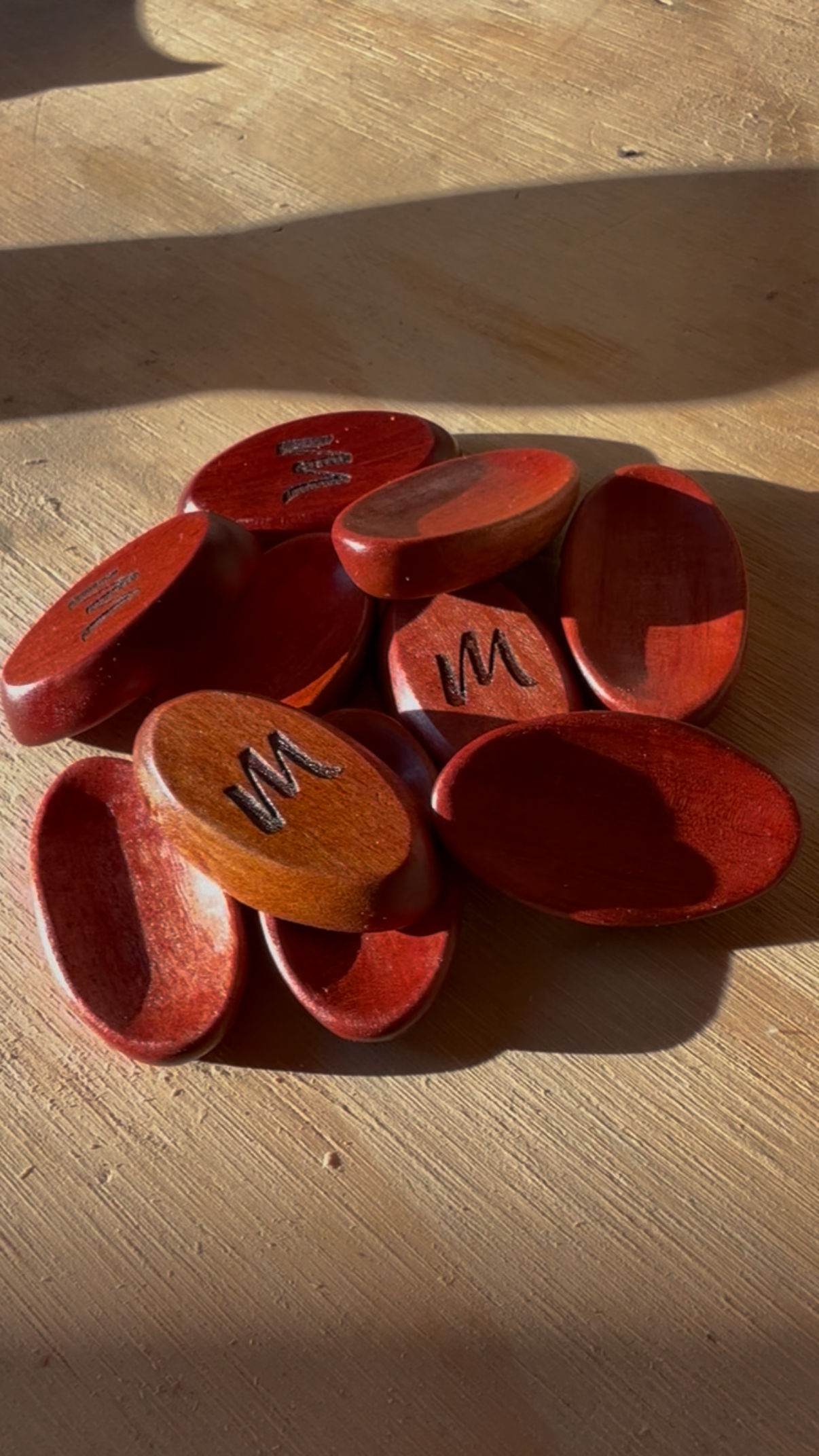 Personalized Wooden Worry Stone