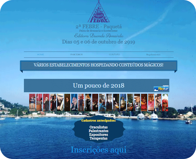 II FEBRE Feira de Bruxaria e Esoterismo de Paquetá