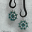 Thumbnail: Turquoise Starburst earrings