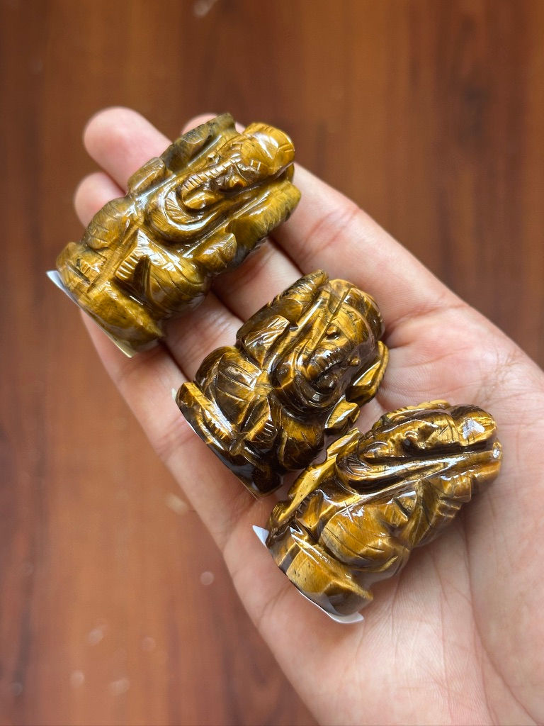 Tiger Eye Ganesha