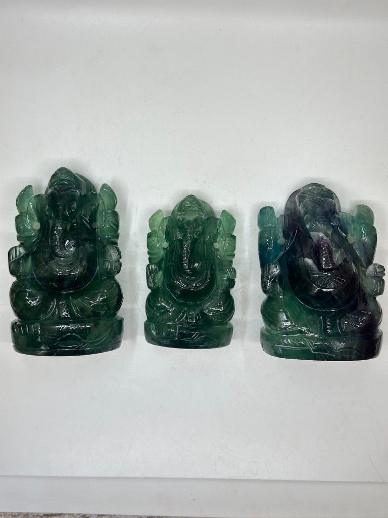 Thumbnail: Fluorite Ganesha