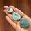 サムネイル： Ruby Fuchsite Hearts - Small