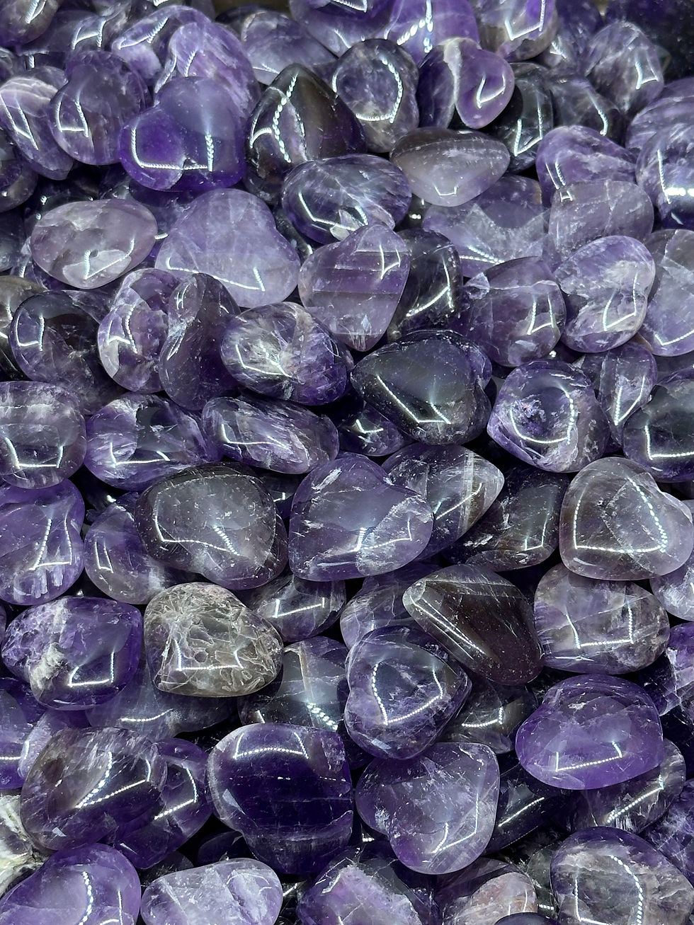 Thumbnail: Mini Amethyst Hearts